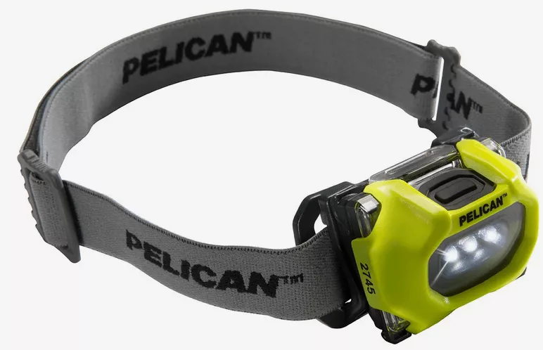 Pelican 2745 Explosion Proof Headlamp, Safety Certified - Class I, Division I