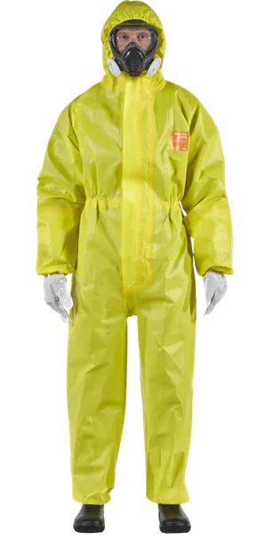 Chemical Protection Suit. For protection against chemical, biological hazards and nuclear particulates